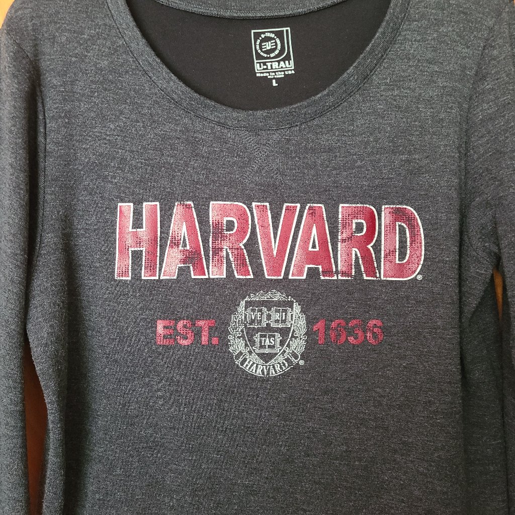 Harvard Sweatshirt By Utrau Made In USA